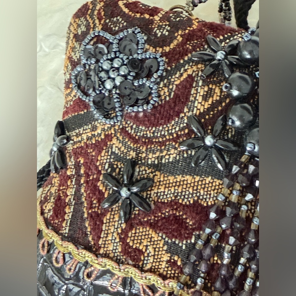 Beaded tapestry bag - Picture 13 of 16